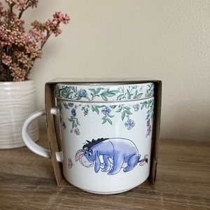 Disneys Winnie the Pooh Eeyore Coffee mug and coaster set